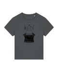 Damen T-Shirt Bio-Baumwolle fair Schreibmaschine "Now write"