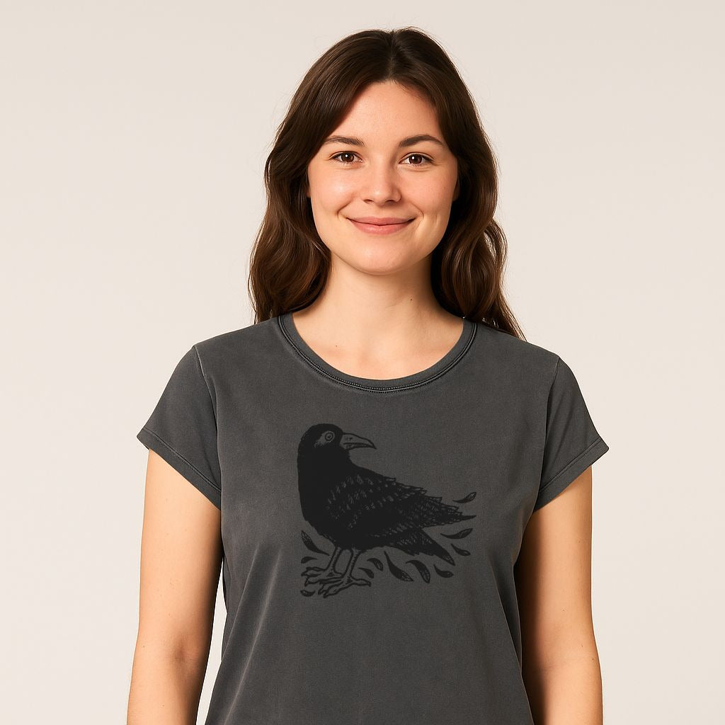 Rabe Rolled Sleeve Women T-Shirt