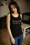 Klassisches Tanktop mit Paperboat-Print